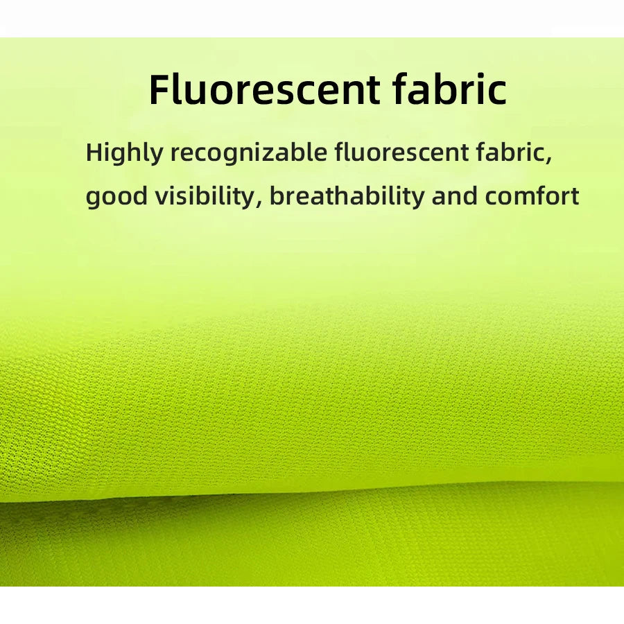 Safety High Visibility Reflective Vest Night Cycling Lightweight Adjustable For Vest Gear For Night Jogging Biking Runing