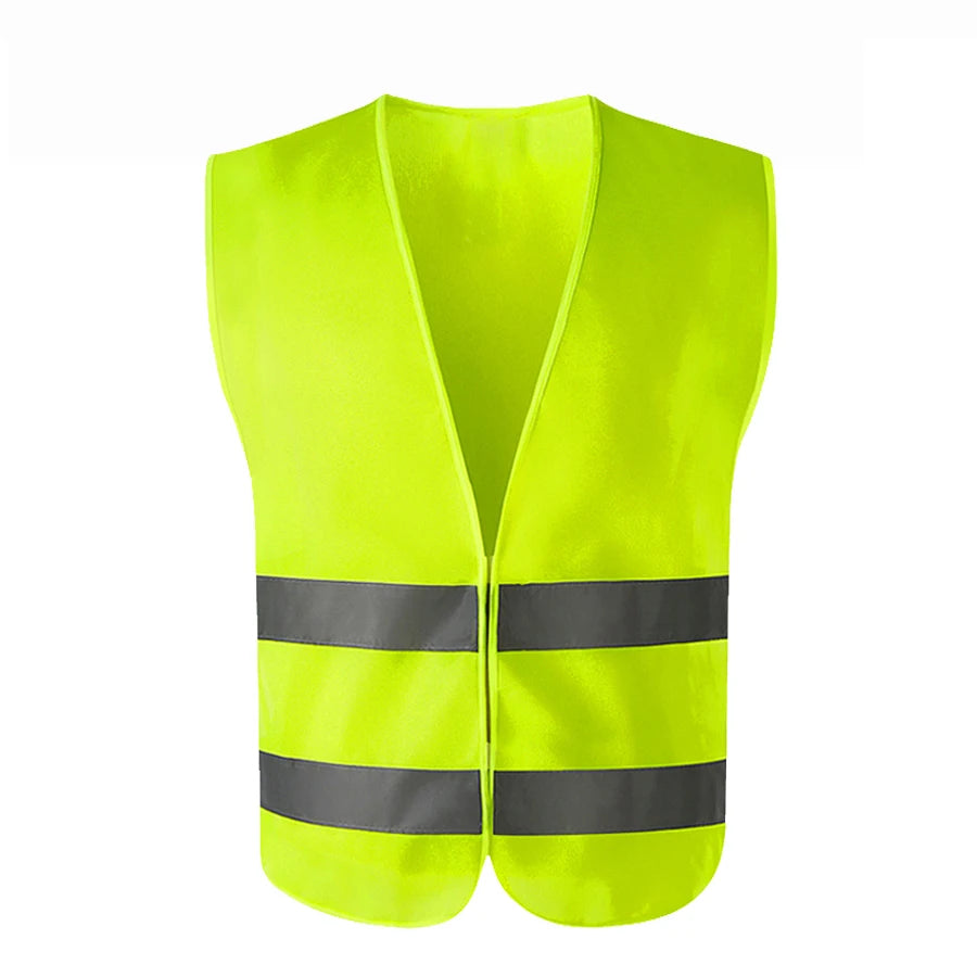 Safety High Visibility Reflective Vest Night Cycling Lightweight Adjustable For Vest Gear For Night Jogging Biking Runing