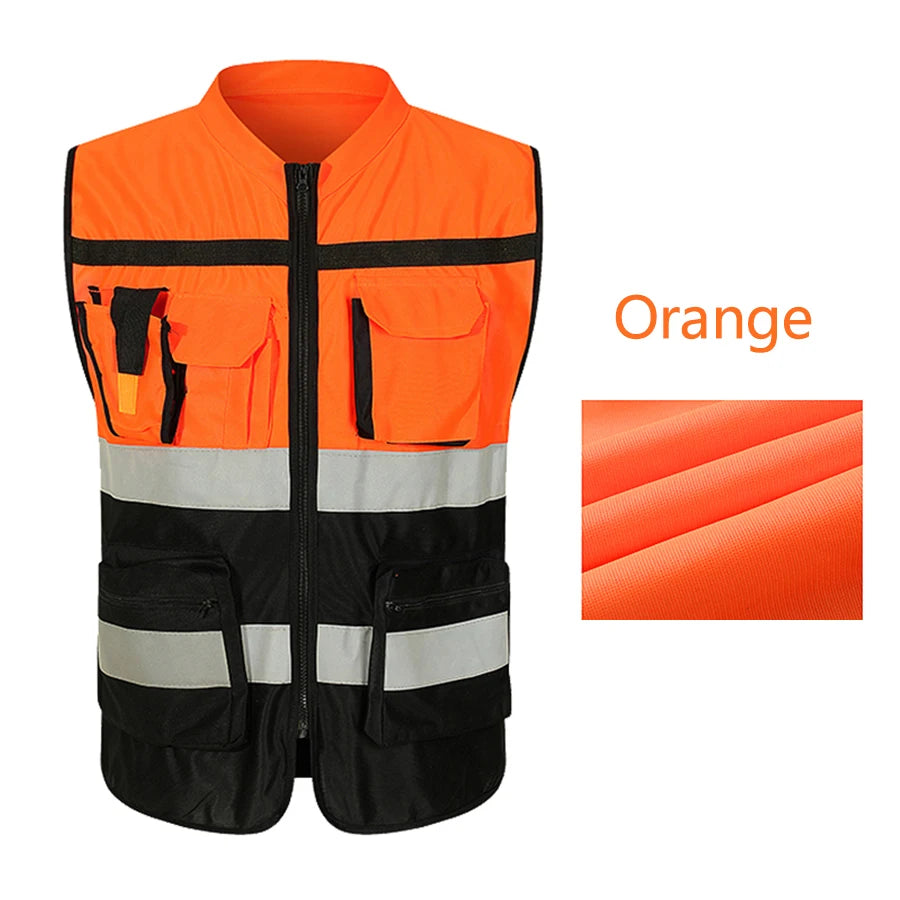 Night Walking Highlight Vests Outdoor Adjustable Safety Vest Lightweight Biking Safety Straps Waterproof Running Gear