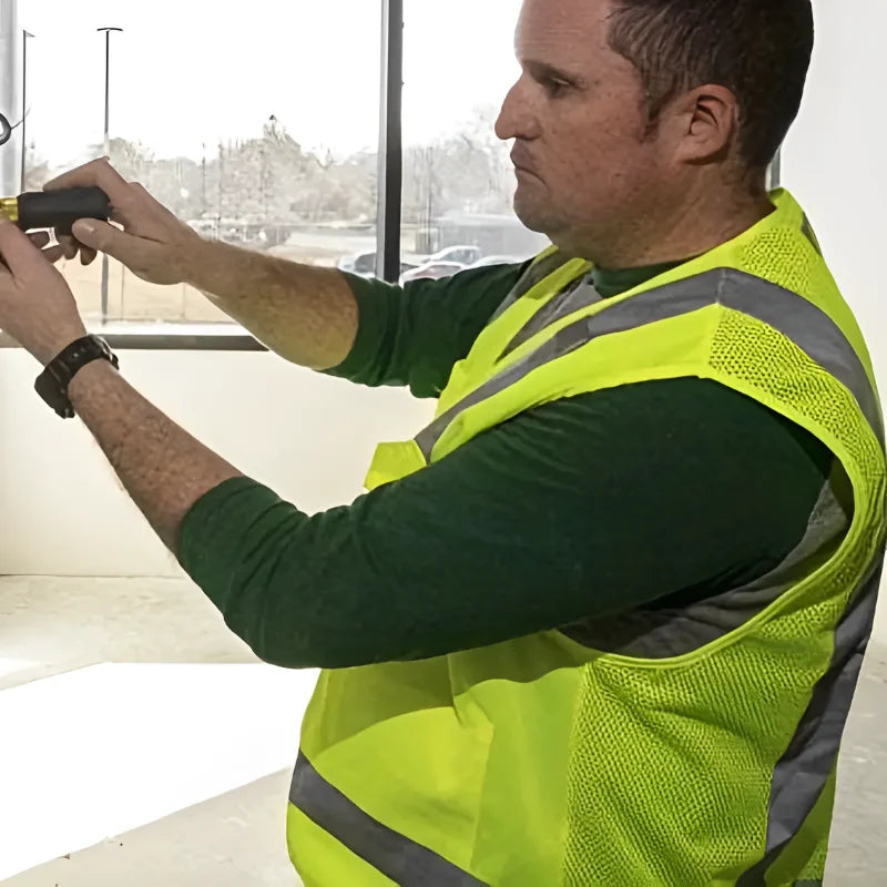 Adjustable Reflective Highlight Security Vests High Visibility Safety Vest Traffic Night Outdoor For Running Cycling Sports